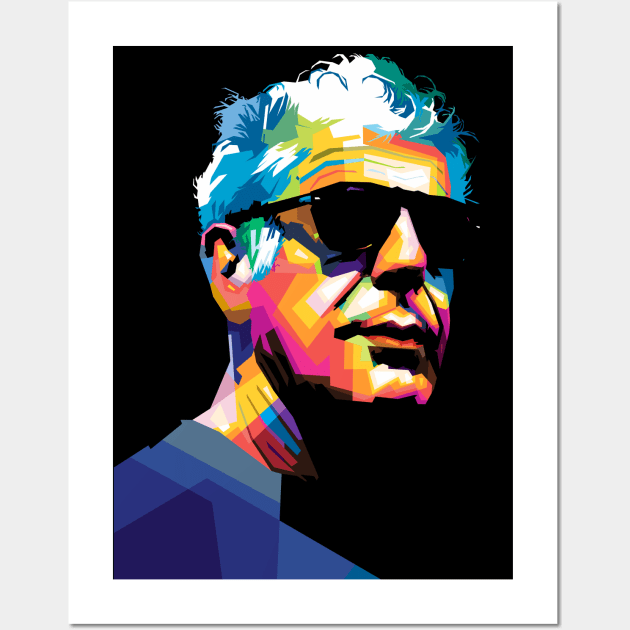 Anthony Bourdain Wall Art by Wijaya6661